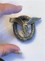 Rare WW11 German Military Luftwaffe Pilots Badge