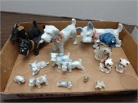 Collection of Dog Figurines