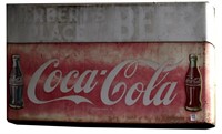 Coca Cola Double Bottle Sign
