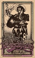 Kinky Friedman Armadillo World Headquarters Poster