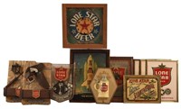 Collection of Vintage Lone Star Beer Advertising