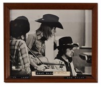 Photo of Doug Sahm & Bob Dylan Armadillo World HQ