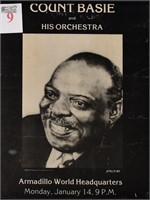 Count Basie Concert Poster- AWHQ Jim Franklin