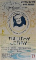 Armadillo World HQ Timothy Leary Poster