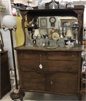 Gorgeous serpentine front sideboard