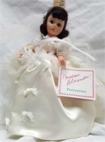 Madame Alexander Bride Doll #1136, 9" tall