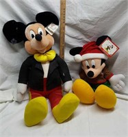Mickey Mouse Stuffed Toys (2)