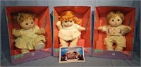 My Child dolls (3) In Original boxes, by Mattel