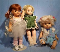 Dolls(3 in lot),1985 Cititoy doll 14", Horsman 14"