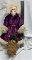 Father Christmas doll by Sandy Geikas 1994
