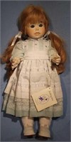 Dolls by Jeri,  "Molly"  #8418, porcelain doll