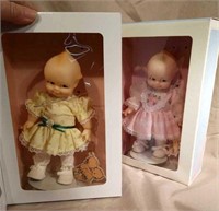 Cameo's Kewpie  Dolls (2) by Jesco, New in box