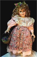 Treasures In Lace Doll, Beautiful Blonde, 24" tall