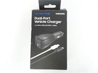 Samsung Fast Charge Dual Port Vehicle Charger