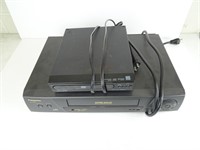 Panasonic VCR - Magnavox DVD Player - Both