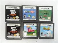 6 Nintendo DS Games
