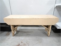 Wooden Bench - 13 x 42 x 18 H