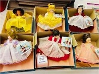 Vintage Madam Alexander Dolls in boxes