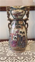 Hand Painted Satsuma Vase
