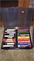 Assorted Vhs Movies & Case