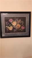 Wyona Newton framed floral print