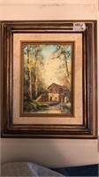 2 small framed Sherry Masters oil paintings