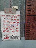 Carfrae meats clipboard