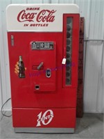 Vendo Coca-Cola in bottles machine