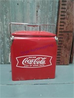 Coca-Cola metal cooler