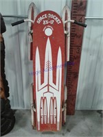 Space Rocket XS-17 steerable runner sled