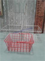 Wire baskets, set of 3