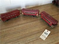 3 pcs. Pullman train set.