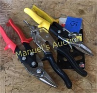 GROUP OF 3- WISS TIN SNIPS