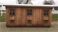 Cedar Chicken Coop