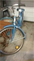 Columbia vintage ladies blue bicycle