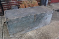 Primitive handmade tool chest w/ electrical