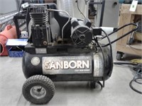 Sanborn Portable Air Compresser-2 HP-20 Gallon-