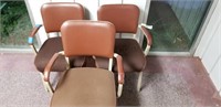 Set of 3 office chairs