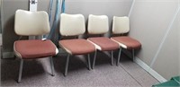 4 waiting room chairs