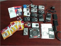 10 Kodak Cameras and SD Cards
