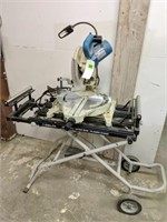 Makita 10" sliding compound miter saw on Delta