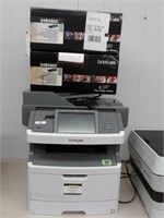 Lexmark XS463de Printer w/Toner Cartridges