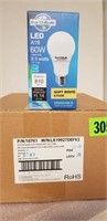 LED light bulbs, 60w/9.5w/12 count case