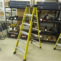 Titan 6' fiberglass step ladder