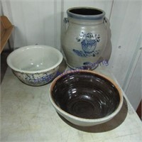 Crock bowls