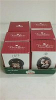 6 Carlton heirloom holiday ornaments phantom