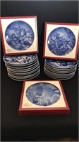 Bareuther Porcelain Christmas Plates
