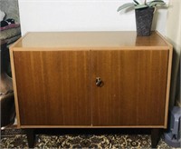 Mid Century Cabinet W/contents