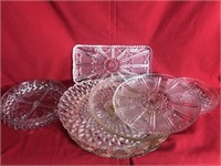 Crystal And Cut Glass Serving Dishes