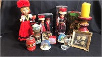 German Doll And Trinkets